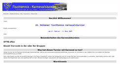 Desktop Screenshot of karnevalsturnier.de
