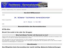 Tablet Screenshot of karnevalsturnier.de